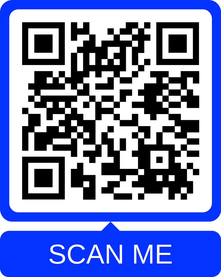 Sample QR code for Kordless link-in-bio page - scan to see example